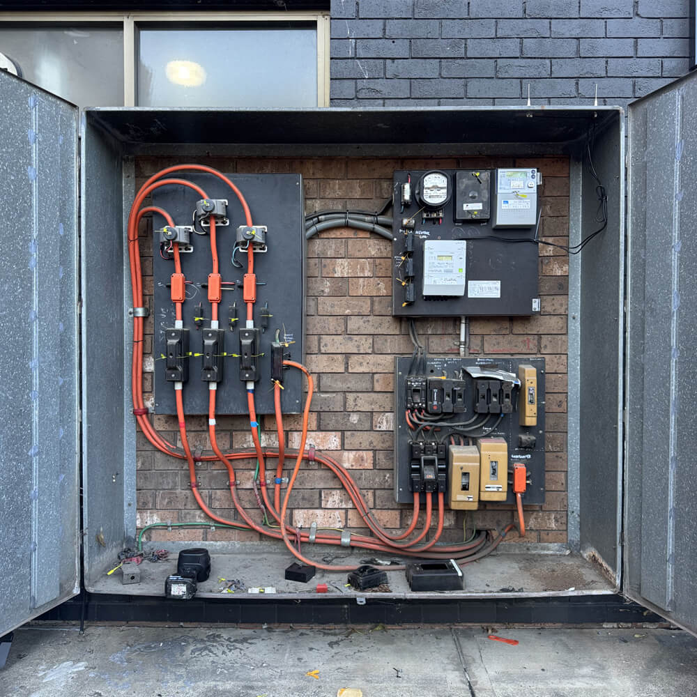 Battery storage installation